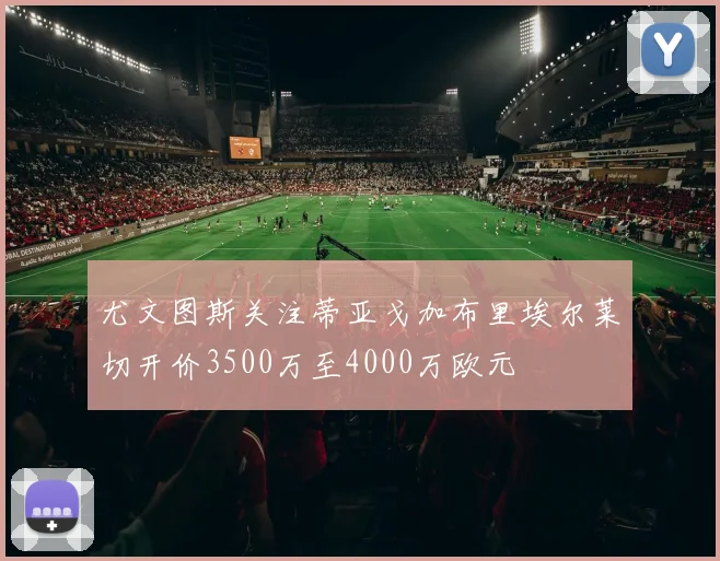 尤文图斯关注蒂亚戈加布里埃尔莱切开价3500万至4000万欧元